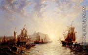Shipping off Scarborough, 1845 - James Wilson Carmichael