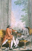 M. de Saint Mars and M. de Bellisle - Louis (Carrogis) de Carmontelle