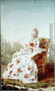 Madame de Boisandre, wife of the commandant of the hunt of the Duke of Orleans, c.1761 - Louis (Carrogis) de Carmontelle