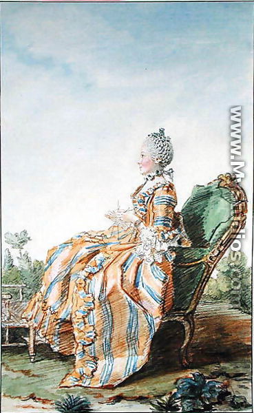 Madame de Charmilly, 1760 - Louis (Carrogis) de Carmontelle