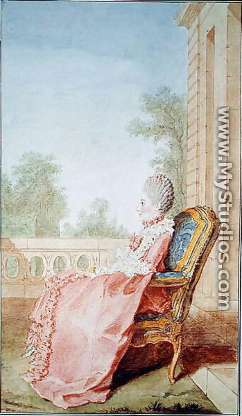 The Countess of Guiche, 1768 - Louis (Carrogis) de Carmontelle