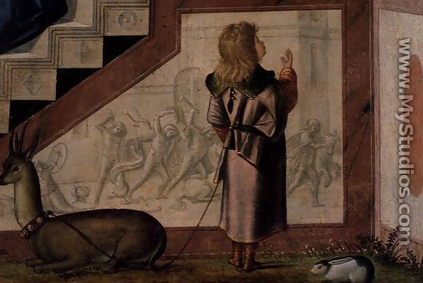 Presentation of Mary at the Temple (detail) - Vittore Carpaccio