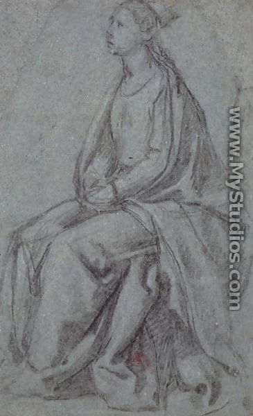 Seated Woman, c.1514 - Vittore Carpaccio