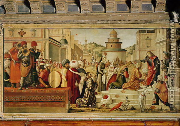 St. George Baptising the Gentile, 1501-07 - Vittore Carpaccio