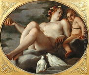 Venus and Cupid, c.1580-1600 - Agostino Carracci
