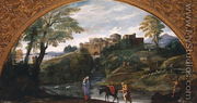 Landscape with the Flight into Egypt - Annibale Carracci