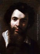 Portrait of Agostino Carracci, brother of the artist - Annibale Carracci