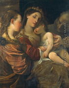 Madonna and Child with Saints - Lodovico Carracci