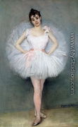 Portrait of a Young Ballerina - Pierre Carrier-Belleuse