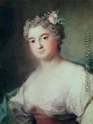Portrait of Mademoiselle de Clermont, aged 23 - Rosalba Carriera