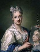 Self Portrait, 1709 - Rosalba Carriera