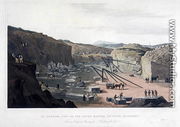 An Interior View of the Devon Haytor Granite Quarries, 1825 - Joseph Cartwright
