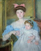 The Countess Morel d'Arleux and her Son, c.1906 - Mary Cassatt