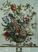 February, from `Twelve Months of Flowers - Pieter Casteels