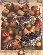 November, from 'Twelve Months of Fruits' - Pieter Casteels