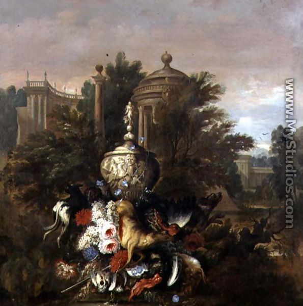 Dead Game and Flowers, 1708 - Pauwel Casteels