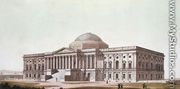 Washington, The Capitol, from 'Le Costume Ancien et Moderne' 1820 - G. Castellini