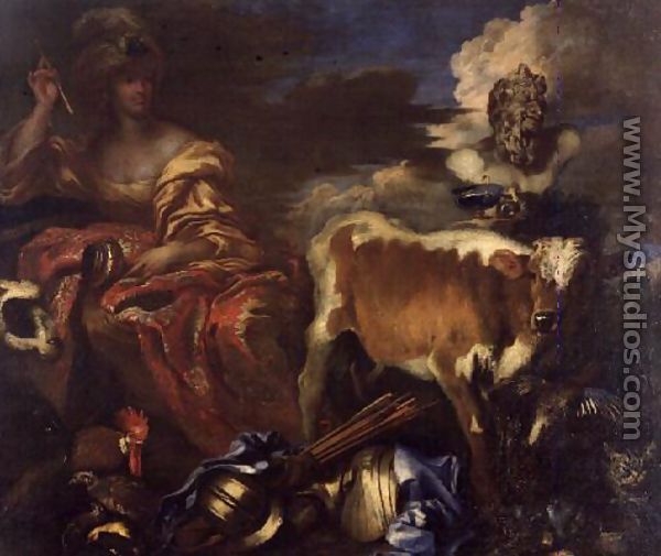 Circe c.1653 - Giovanni Benedetto Castiglione