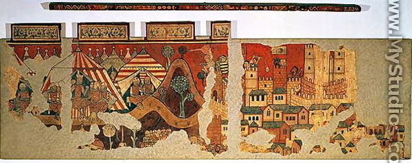 ames I the Conqueror (1208-76) besieging Palma, Mallorca, 1229-30 - Catalan School
