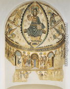 Christ in Majesty with Symbols of the Four Evangelists, 1150-1200 - Catalan School