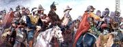 Cavalry escorting prisoners - Charles Cattermole