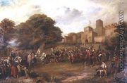 Visit of James I to Houghton Tower, 1617 - George Cattermole