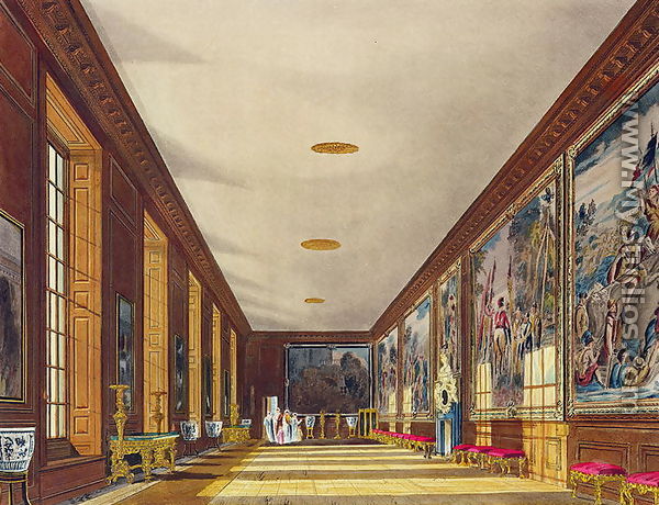 The Ball Room, Hampton Court, from 