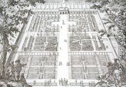 Garden design from 'The Gardens of Wilton', c.1645 - Isaac de Caus