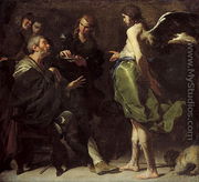 The Young Tobias Heals his Blind Father, c.1640s - Bernardo Cavallino