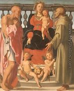 Madonna and Child with SS. Jerome and Francis - Mirabello Cavalori (Salincorno)