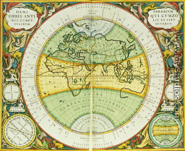 Ancient Hemispheres of the World, plate 94 from 