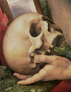 St. Jerome  (detail of the skull) - Cesare da Sesto