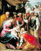 The Adoration of the Magi - Giuseppe (d'Arpino) Cesari (Cavaliere)