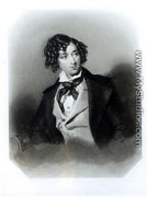Portrait of Benjamin Disraeli Esquire (1804-81)  c.1840 - Alfred-Edward Chalon