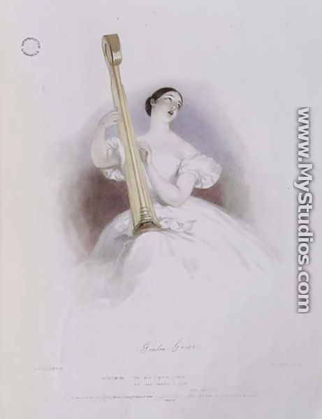 Giulia Grisi (1811-69) as Desdemona in 