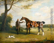 The Earl of Shrewsbury's Groom Holding a Hunter, c.1800 - Henry Bernard Chalon