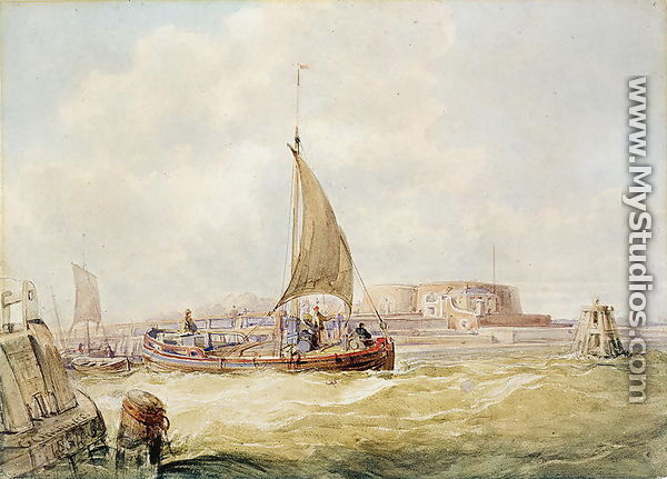 The Old Harbour, Hull - George Chambers