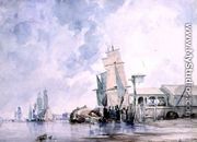On the Thames - George Chambers