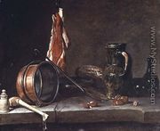 Still life: Feast Day Menu, 1731 - Jean-Baptiste-Simeon Chardin