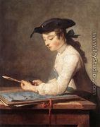 The Young Draughtsman, 1737 - Jean-Baptiste-Simeon Chardin