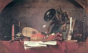 The Attributes of Music, 1765 - Jean-Baptiste-Simeon Chardin
