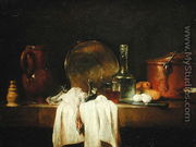 The Kitchen Table - Jean-Baptiste-Simeon Chardin