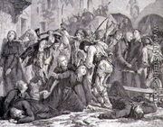 The Massacre of the Priests in September 1792 - H. de la Charlerie