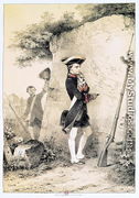 Napoleon I (1769-1821) at Military School in 1783, c 1845 - Nicolas Toussaint  Charlet