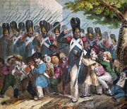 The Grenadiers of Napoleon I (1769-1821), c. 1820 - Nicolas Toussaint  Charlet