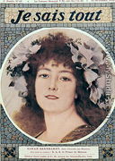 Sarah Bernhardt (1844-1923) in Gismonda - Théobald Chartran