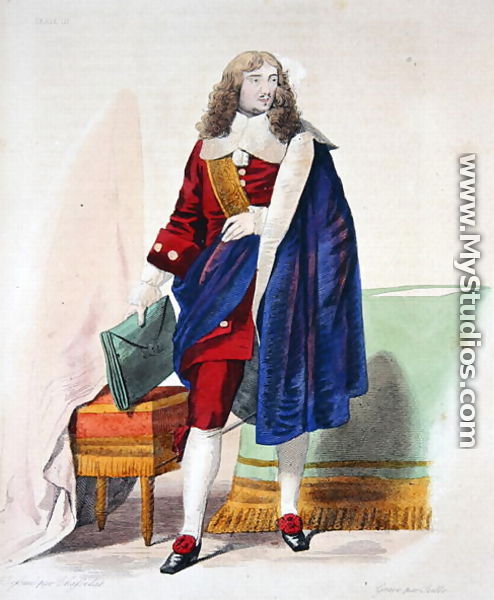 Jean-Baptiste Colbert de Torcy (1619-83), illustration from 