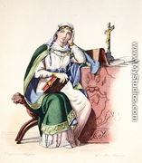 Heloise, illustration from 'Le Plutarque Francais', 1835 - Charles Abraham Chasselat