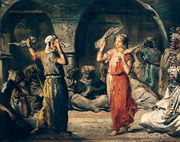 Dance of the Handkerchiefs, 1849 - Theodore Chasseriau