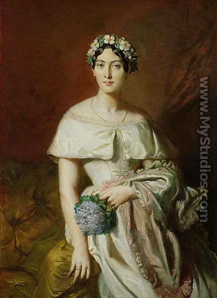Mademoiselle Marie-Therese de Cabarrus, 1848 - Theodore Chasseriau